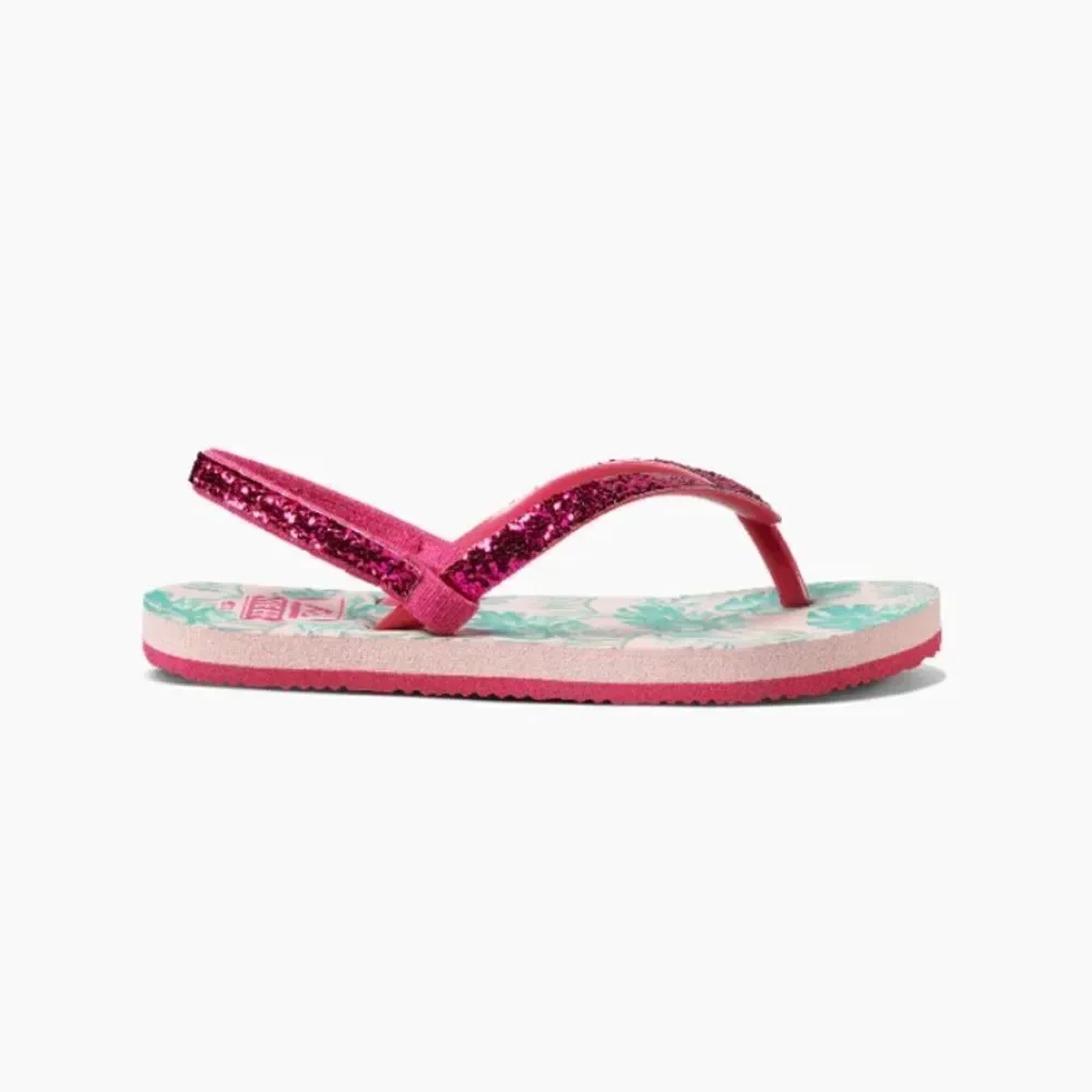 Reefs Toddler Flip Flops sz 9/10 Paradise Print NEW #J-26